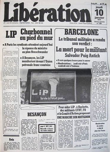 LIP, 29 janvier 1974, les accords de Dole