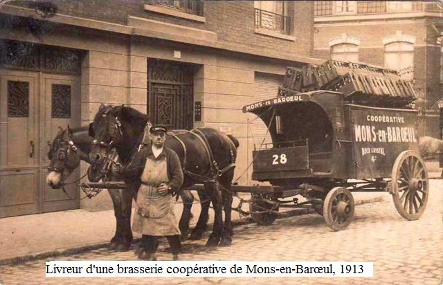 Livreur Brasserie Coopérative Mons en Barœul