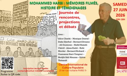 hommage à Mohammed Harbi 27 juin 2026