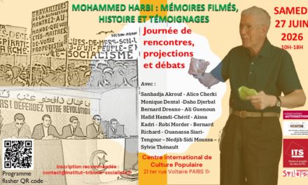 hommage à Mohammed Harbi 27 juin 2026